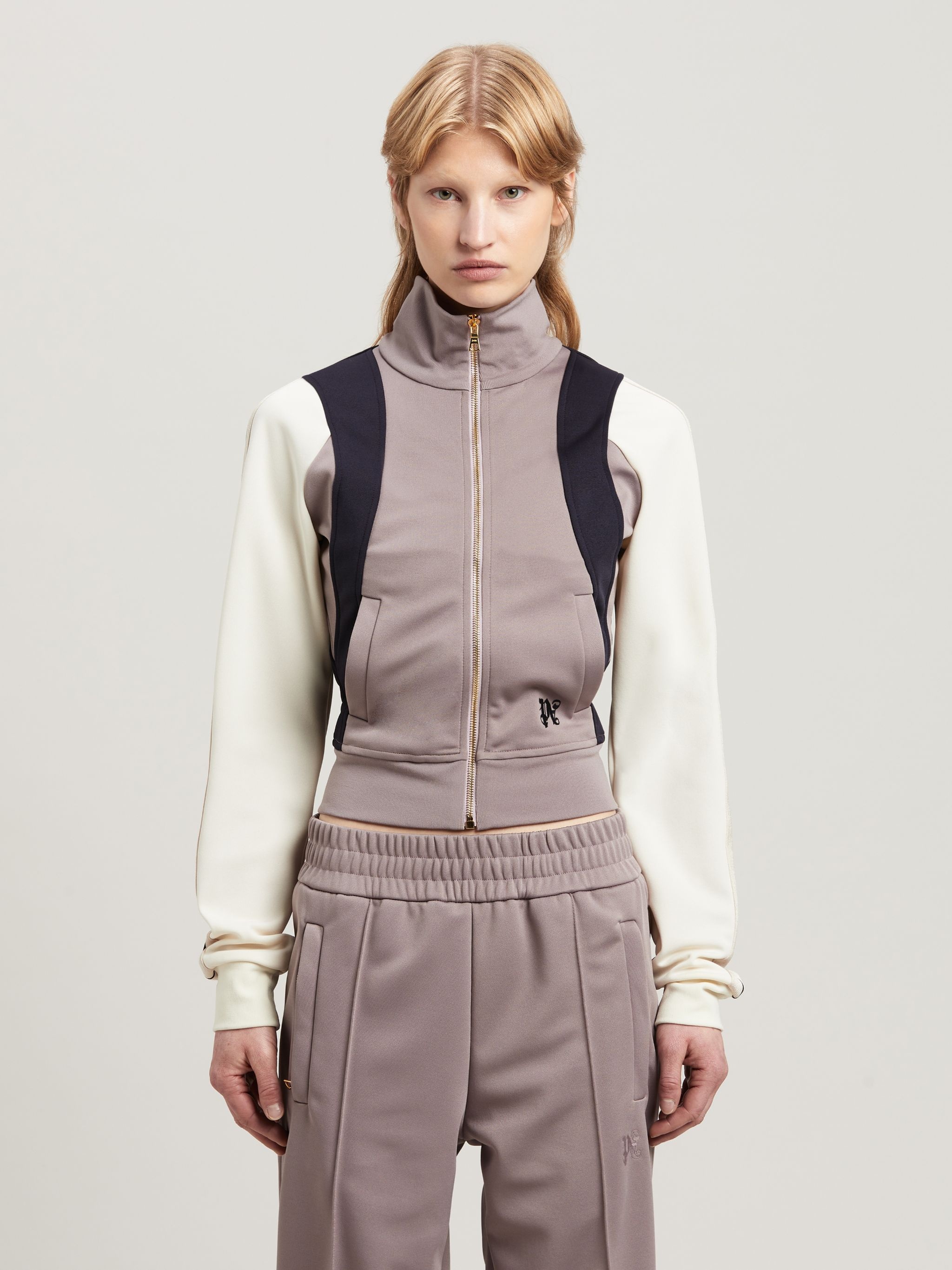 Monogram Colorblock Track Jacket - 3