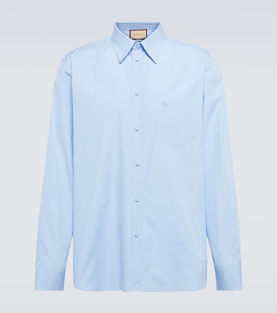 GG cotton poplin shirt - 1