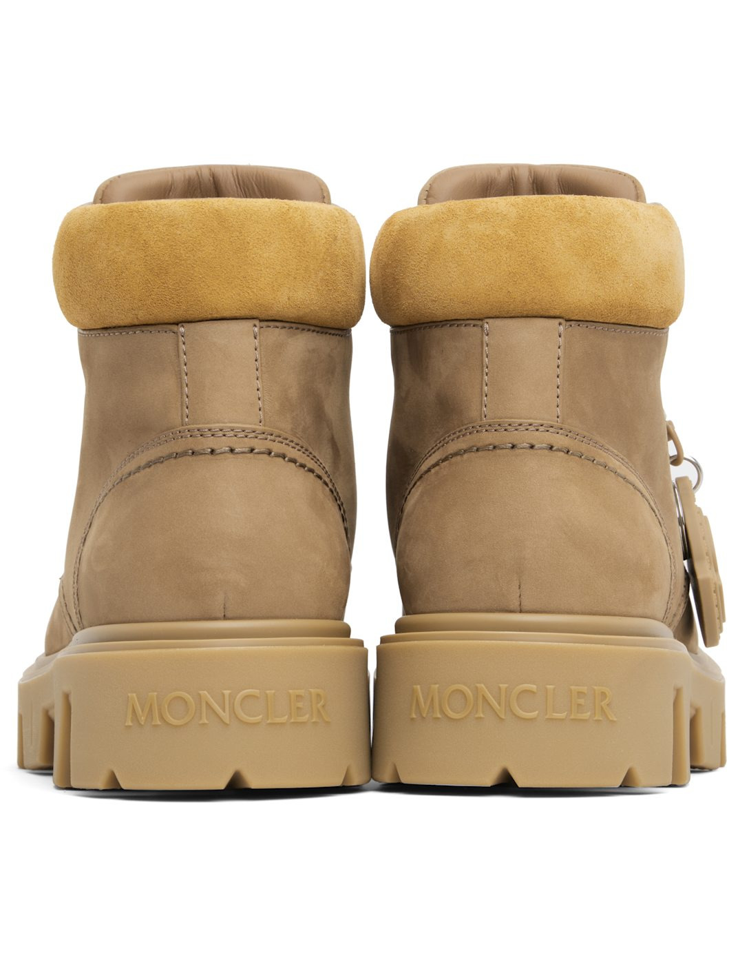 Tan Peak City Nubuck & Suede Lace-Up Boots - 2