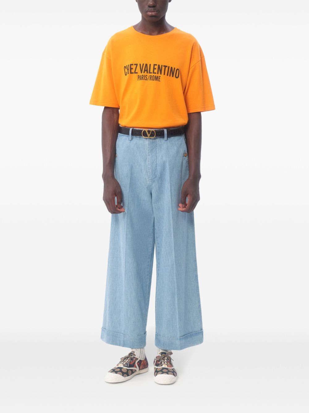 Valentino Men Cotton T-Shirt - 5