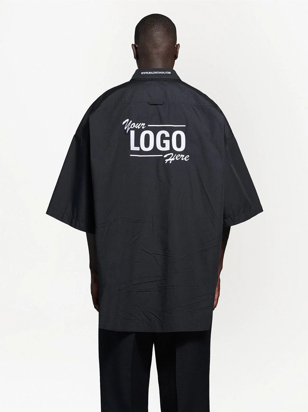 One Size Your Logo Here short-sleeve shirt - 4