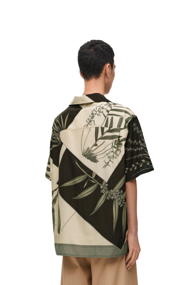 Short sleeve shirt in cotton and silk 4