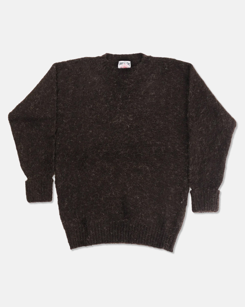 MADE-IN-SCOTLAND SHAGGY DOG SWEATER - CLASSIC FIT 1