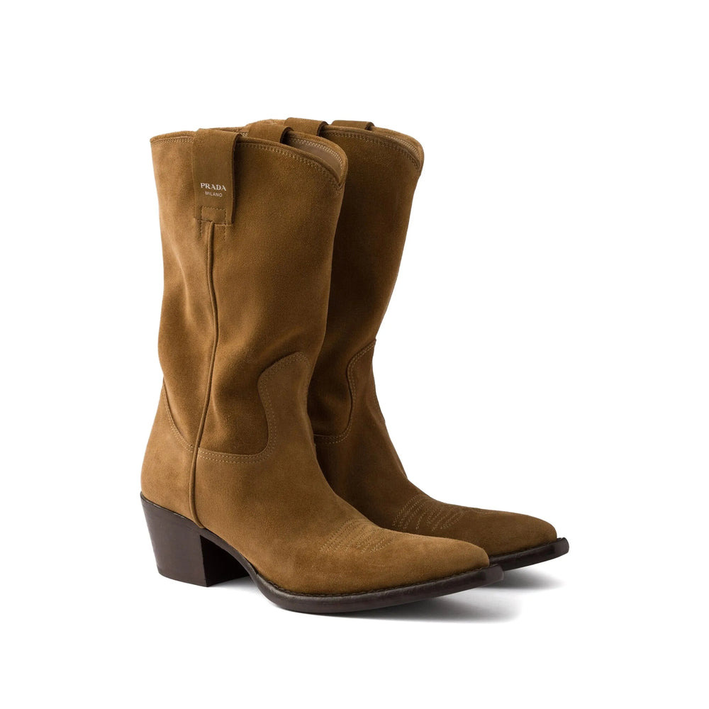 Prada Brown Boots Women - 3