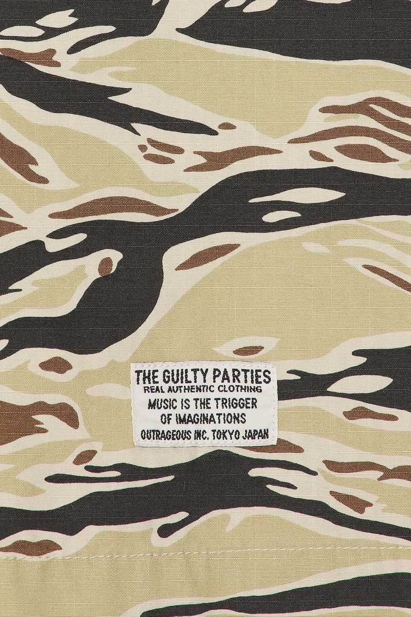 WACKO MARIA Tigercamo Army Shirt outlook