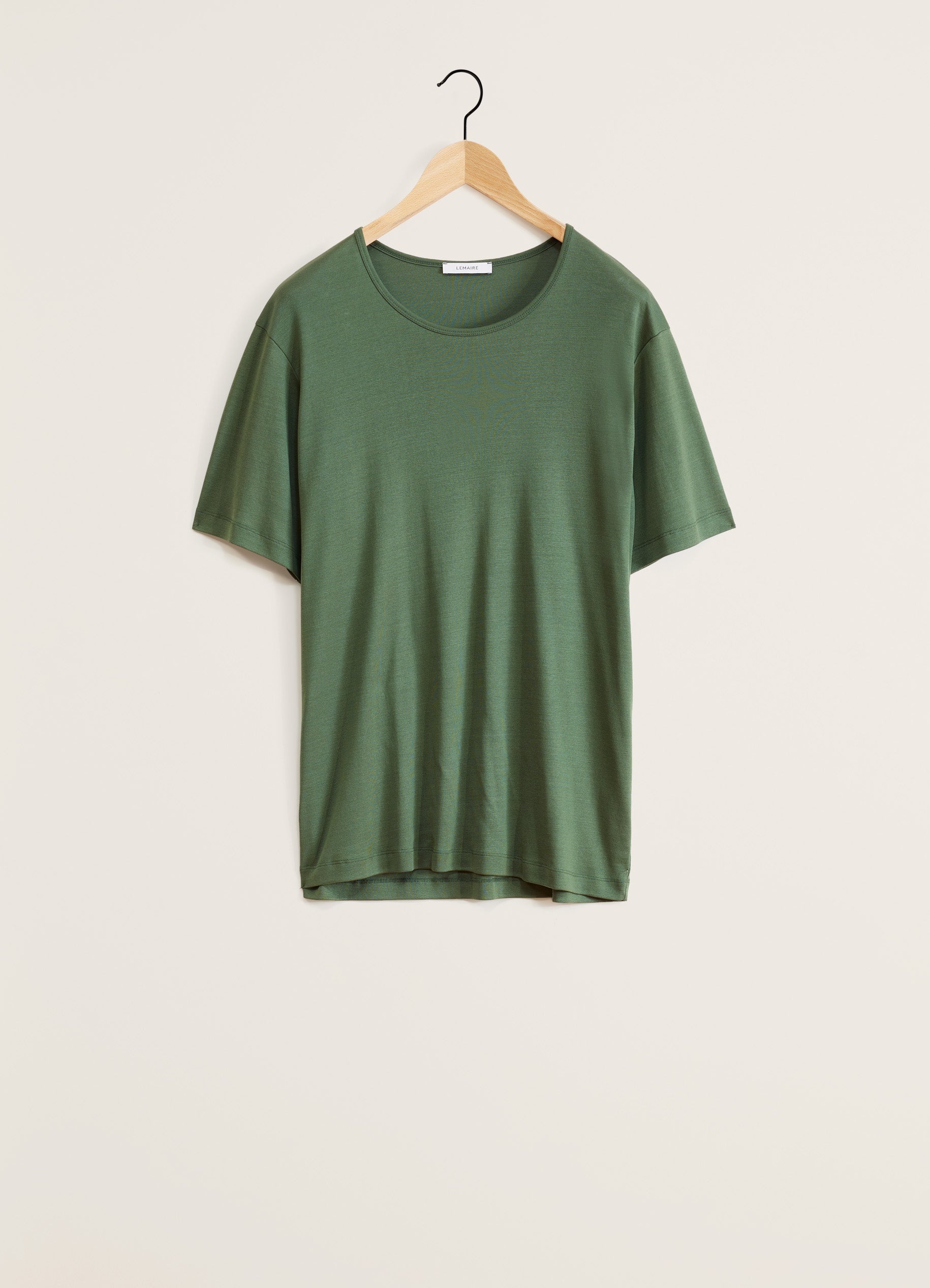 RIB U NECK T-SHIRT - 2