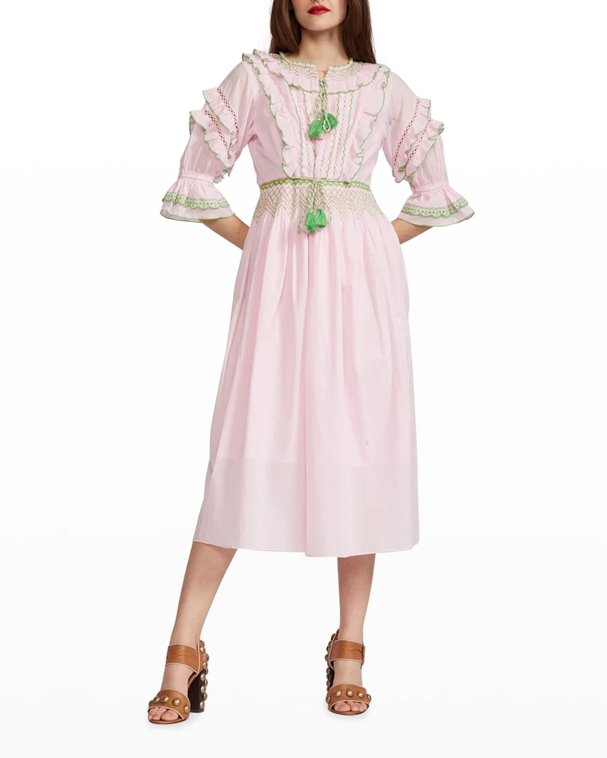 cynthia rowley midi dress Cynthia Rowley | Dresses | Cynthia Rowley Olive Oil Smocked Midi Party Dress
