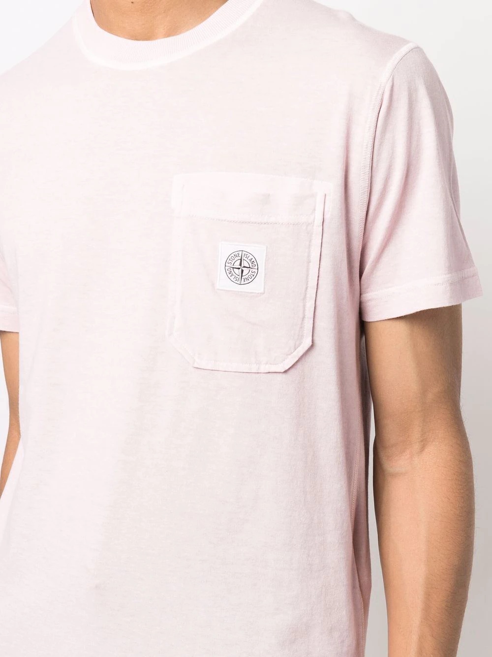 Compass patch round-neck T-shirt - 5