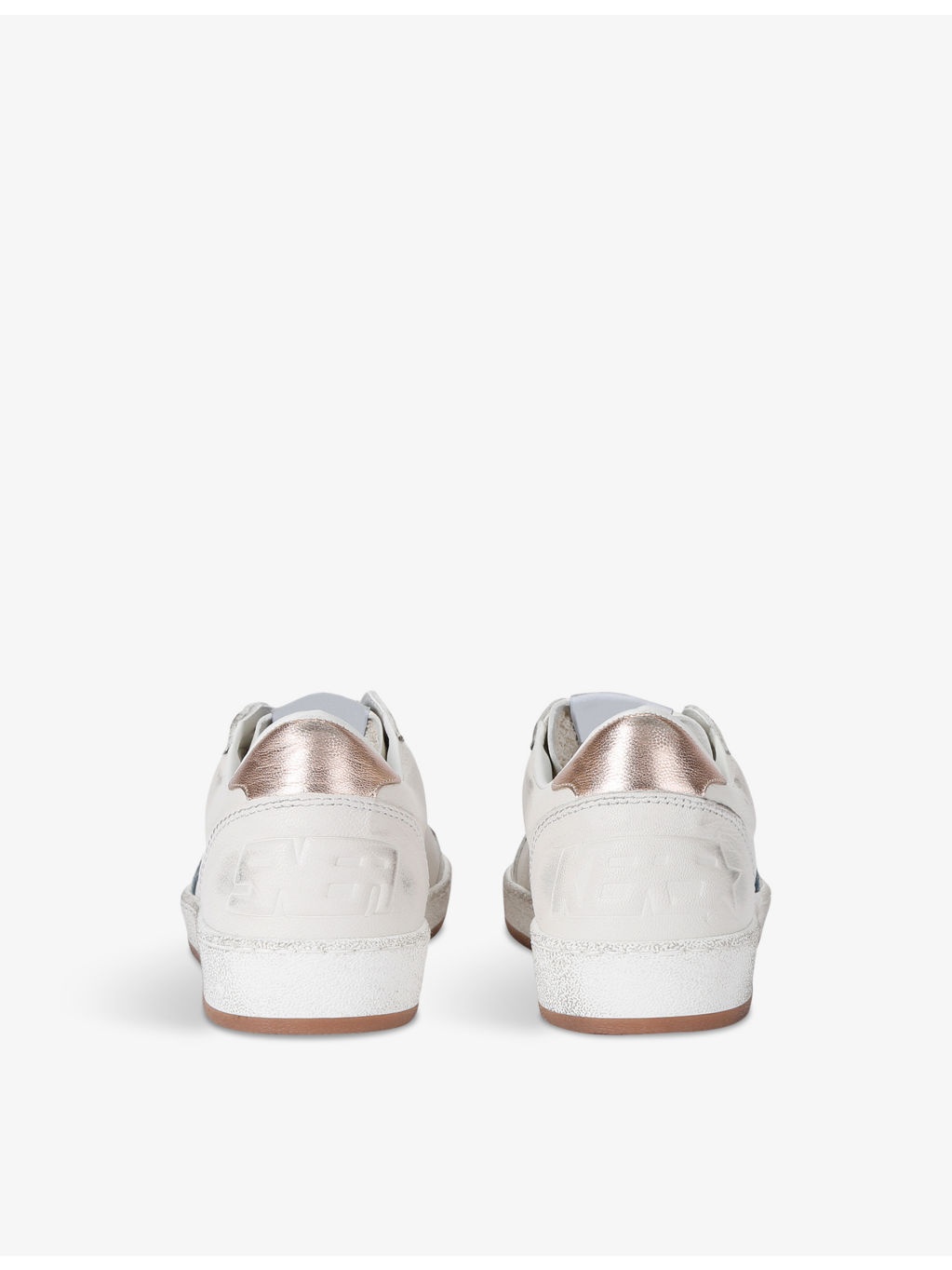 Women's Ballstar 11918 star-embroidered leather low-top trainers - 4