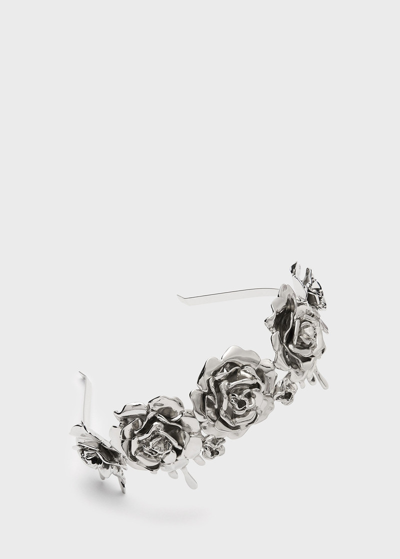 Blumarine METAL TIARA WITH ROSES outlook