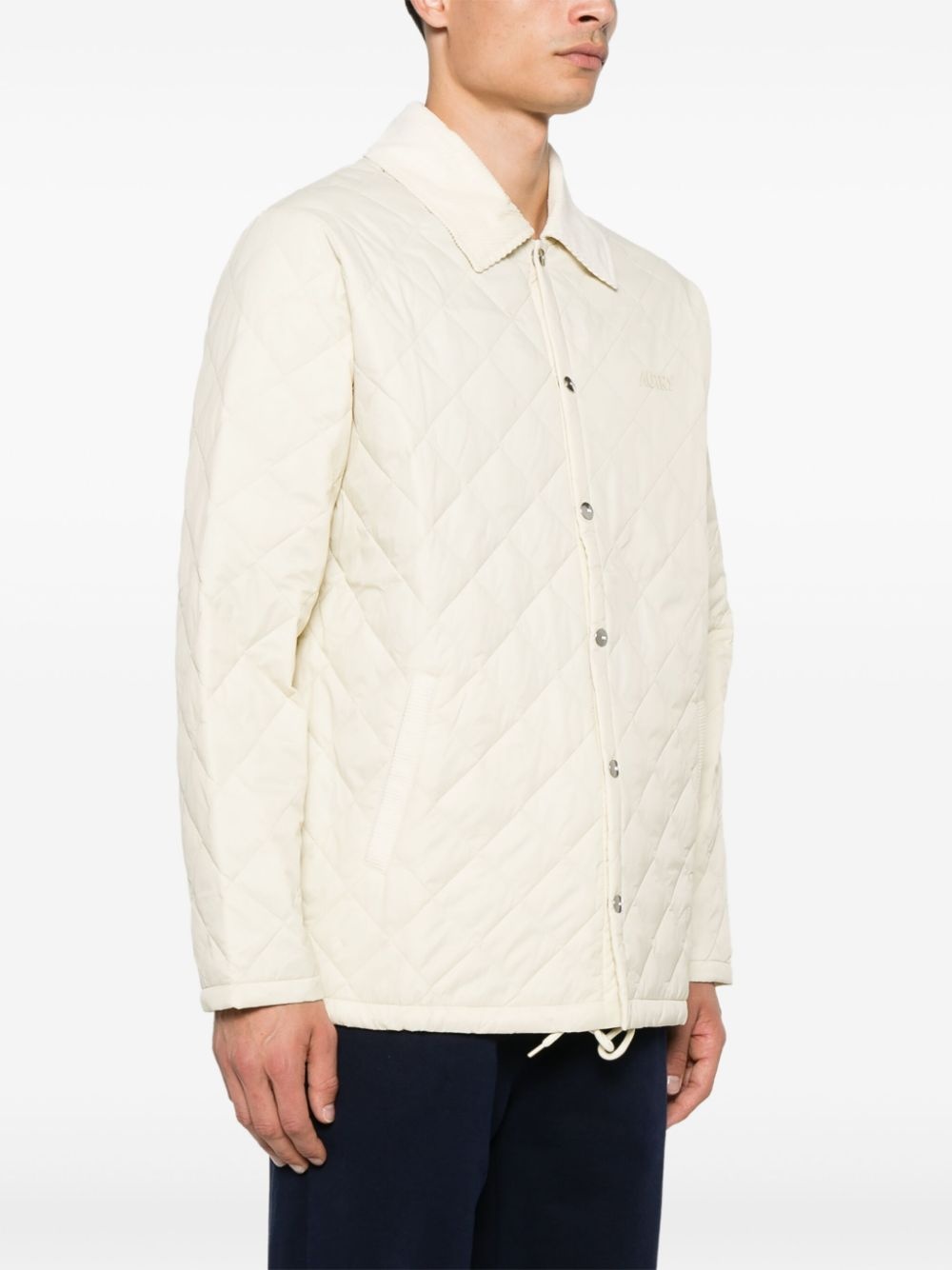 logo-patch lightweight jacket - 4