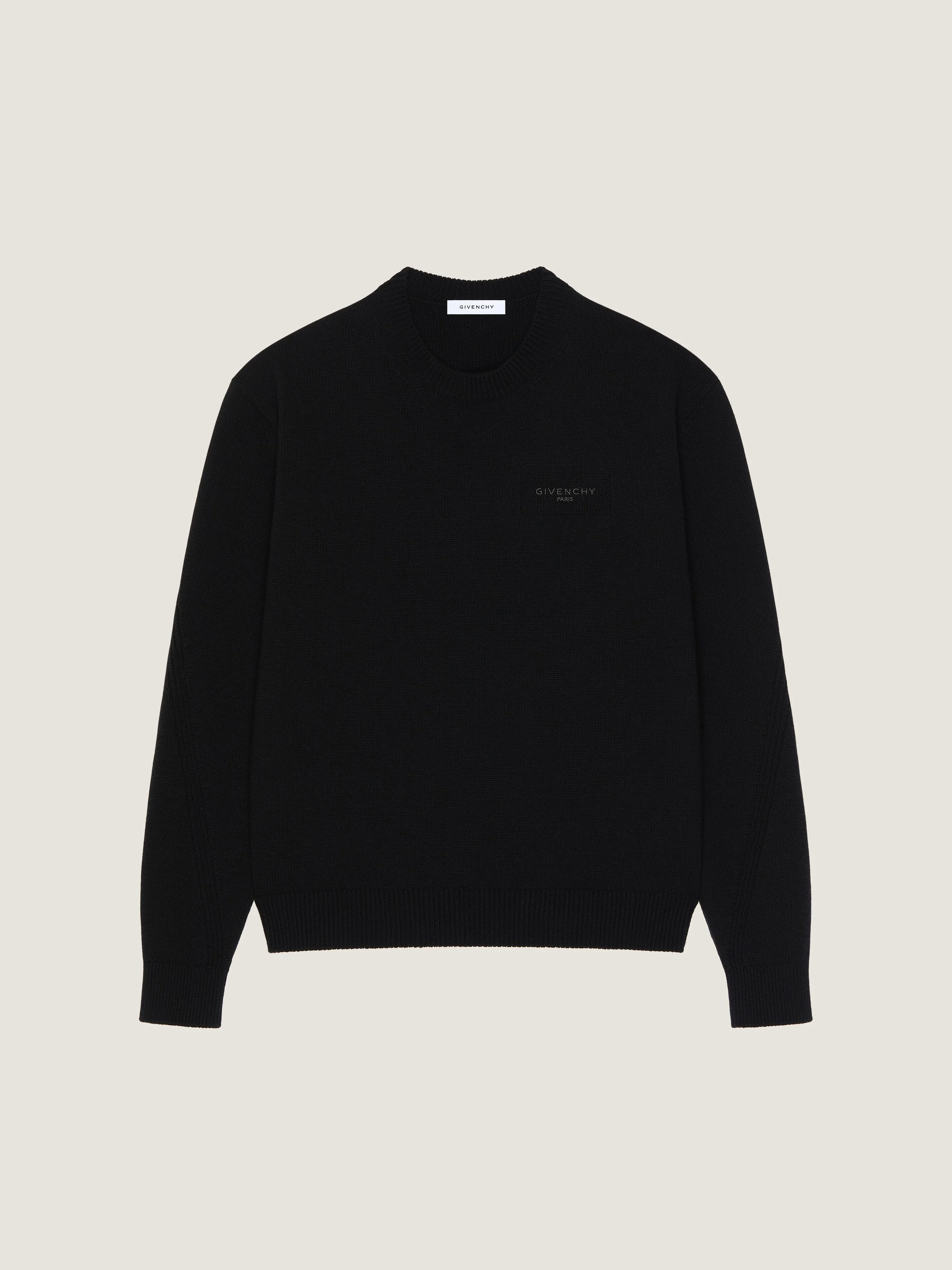 COUTURE SEAM SWEATER IN WOOL AND CASHMERE - 1