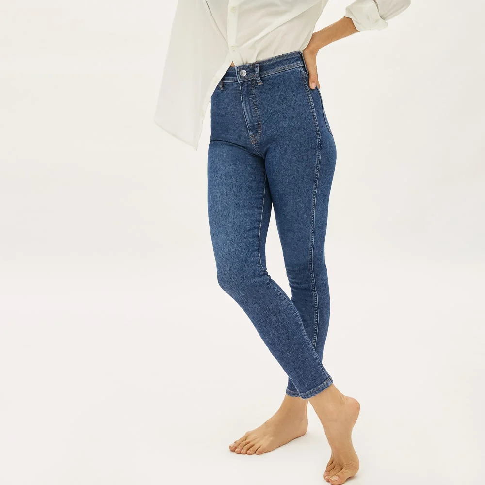 THE WAY-HIGH® CLEAN FRONT SKINNY JEAN - 1