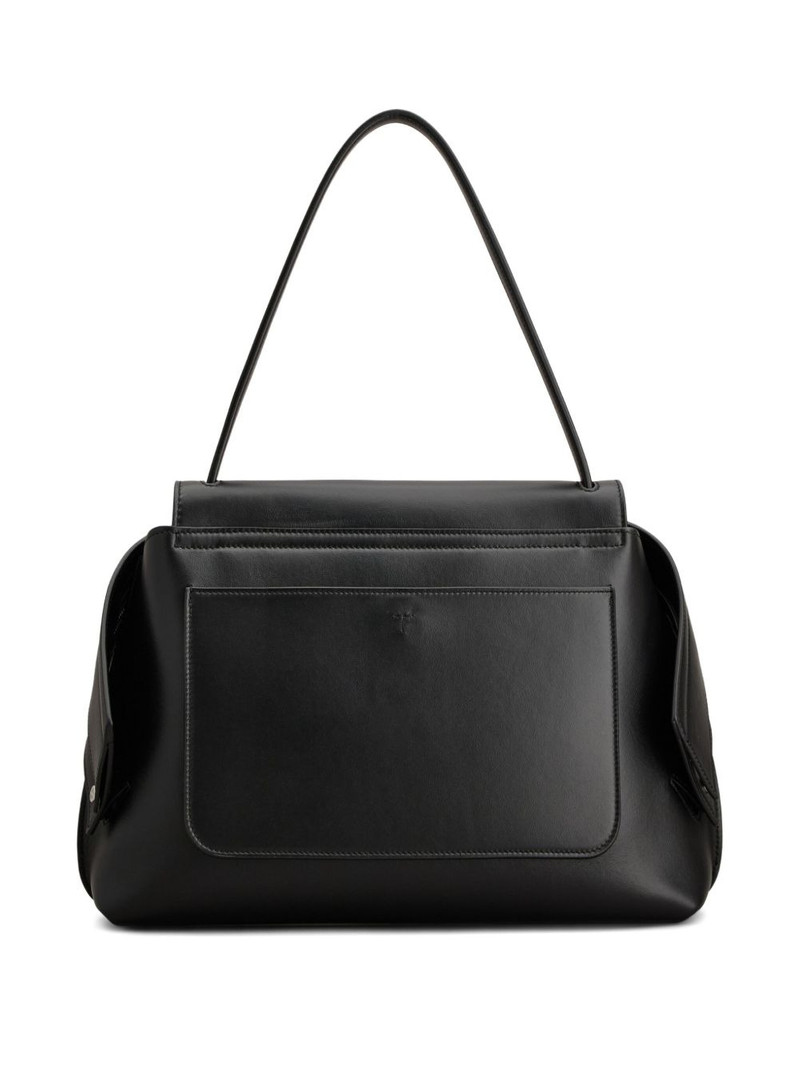 Tod's flap-detail leather shoulder bag outlook