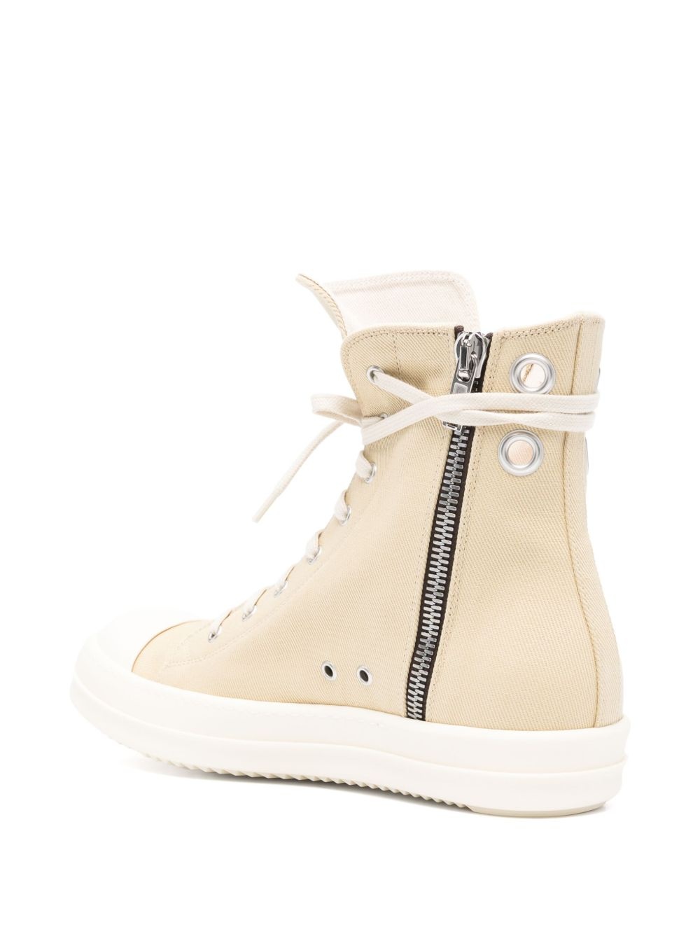 eyelet-detail sneakers - 3