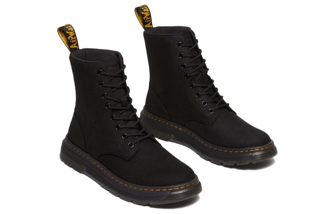 Dr.Martens Crewson Nubuck Leather Everyday Boots 'Black' 31225001 - 2