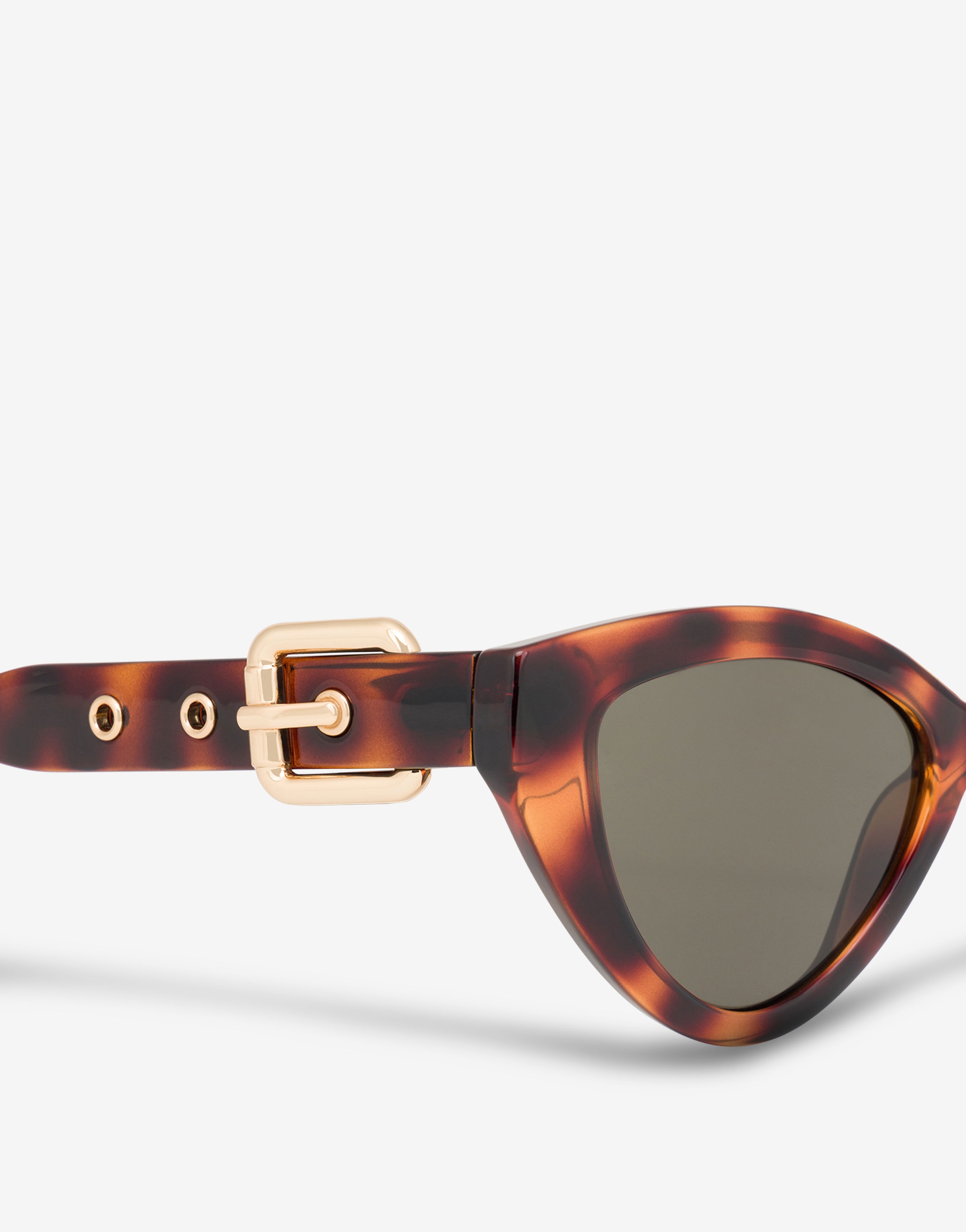 BUCKLE TORTOISESHELL SUNGLASSES - 3