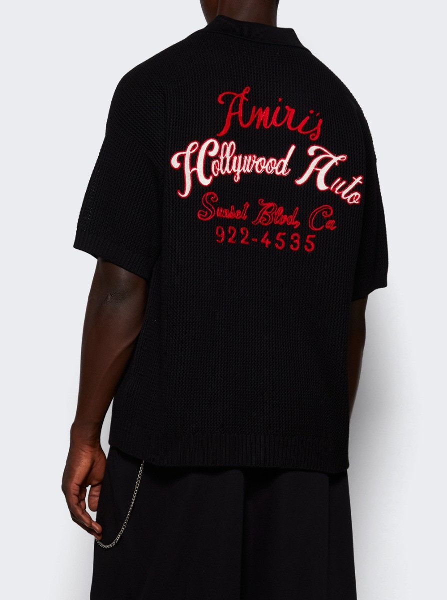 Hollywood Auto Mesh Shirt Black - 4