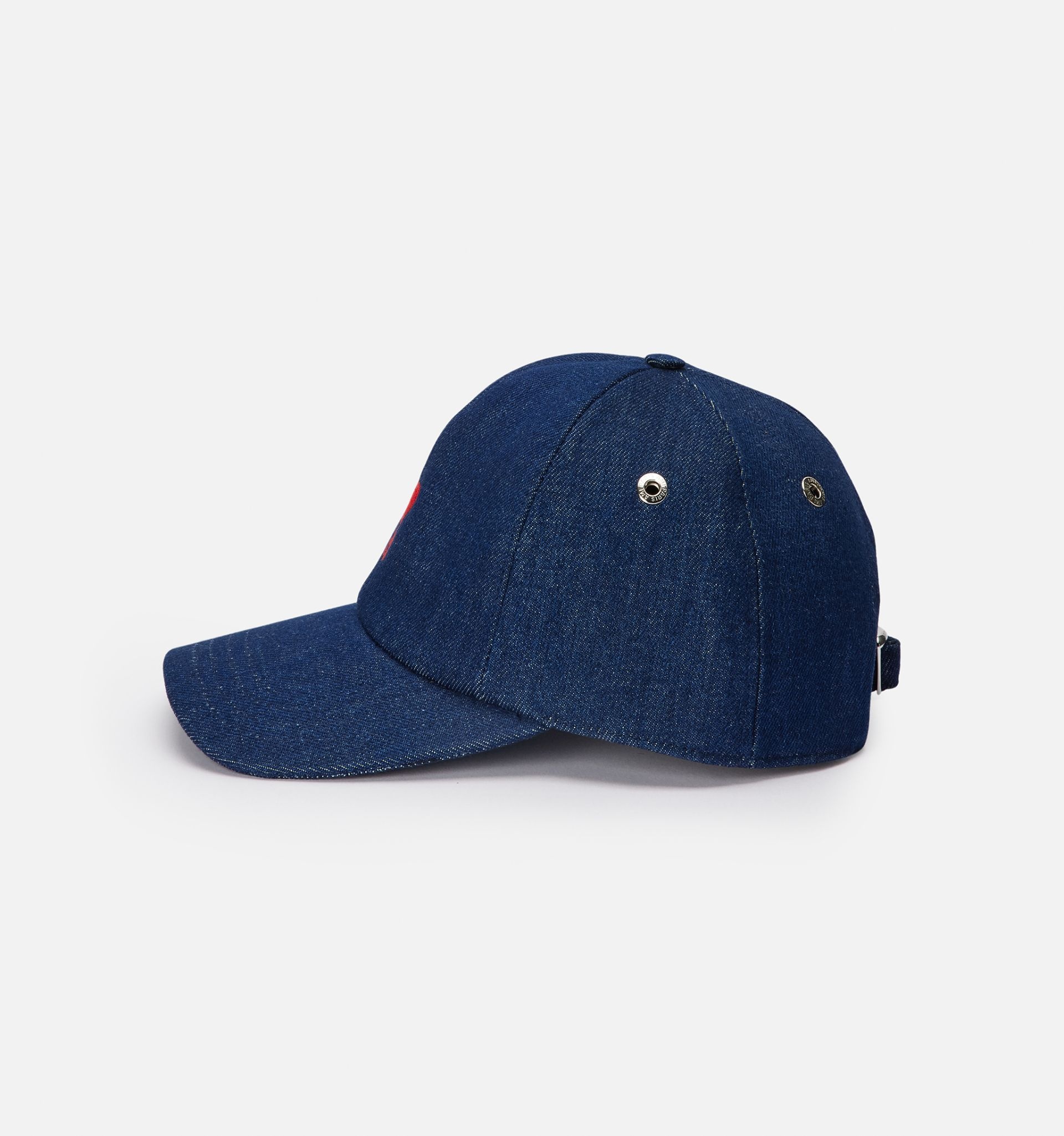 Red Ami de Coeur Embroidery Cap - 3