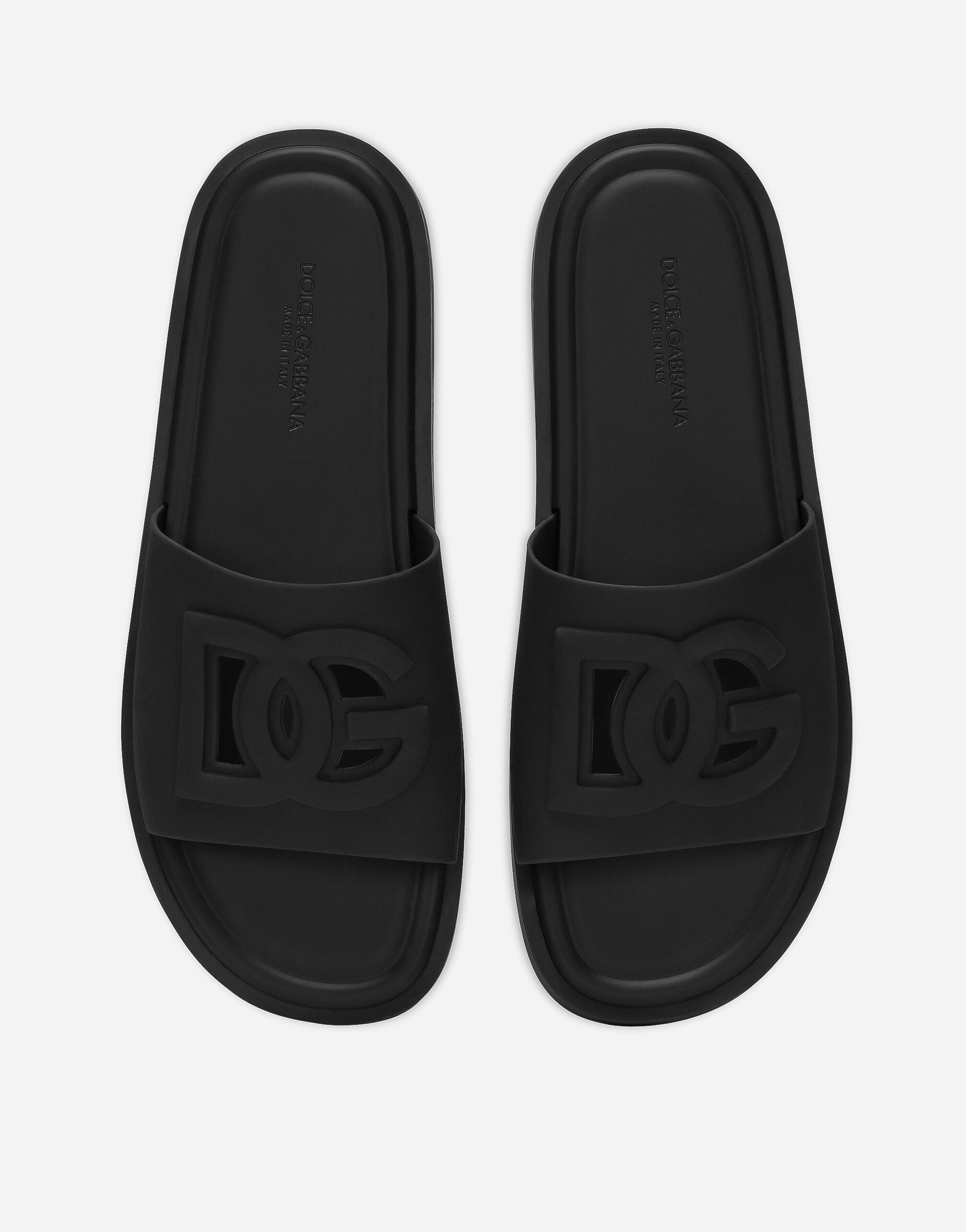 Rubber beachwear sliders - 4