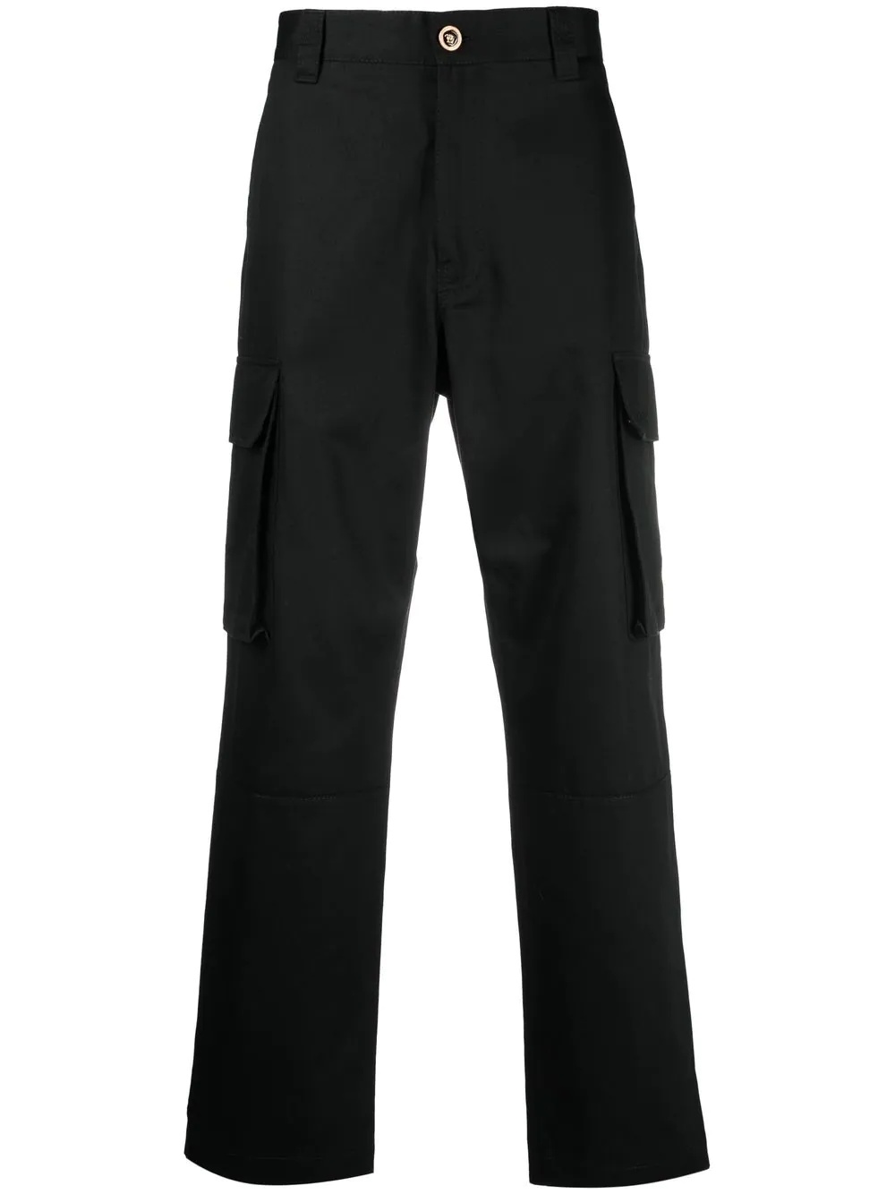 straight-leg cargo trousers - 1