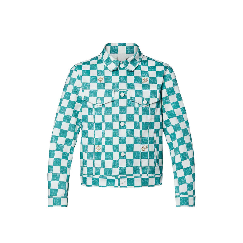 Damier Denim 트럭 재킷 - 1