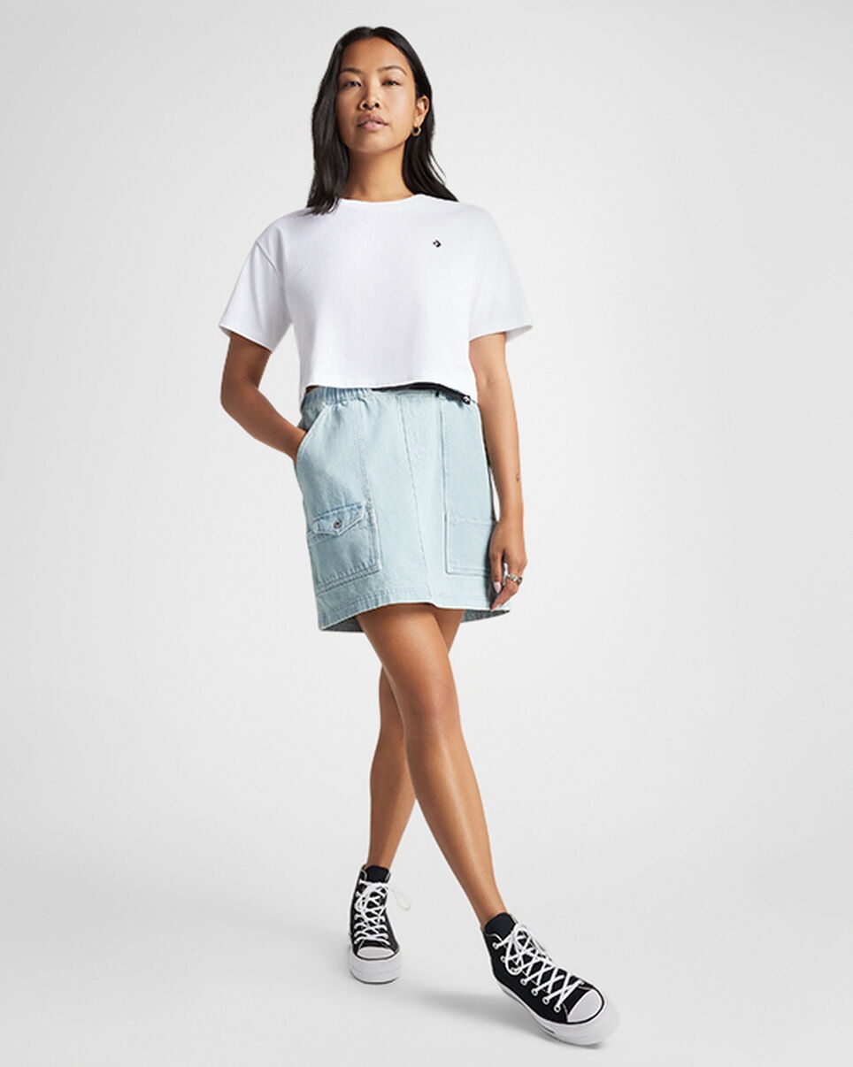 Woven Harbor Mini Skirt - 2