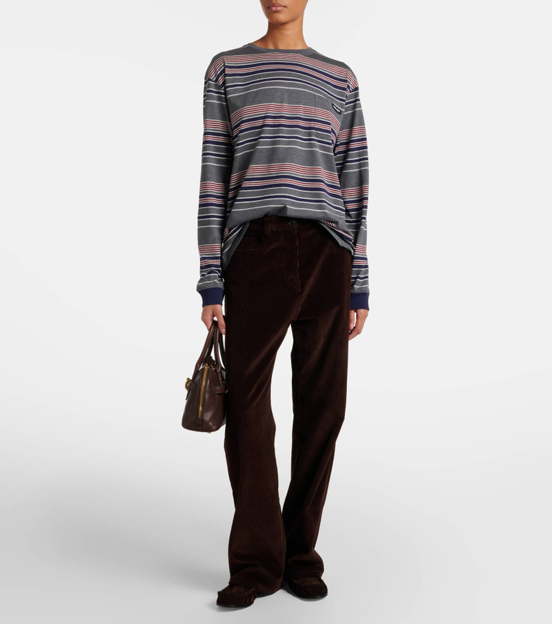 Miu Miu Aventure leather tote bag outlook