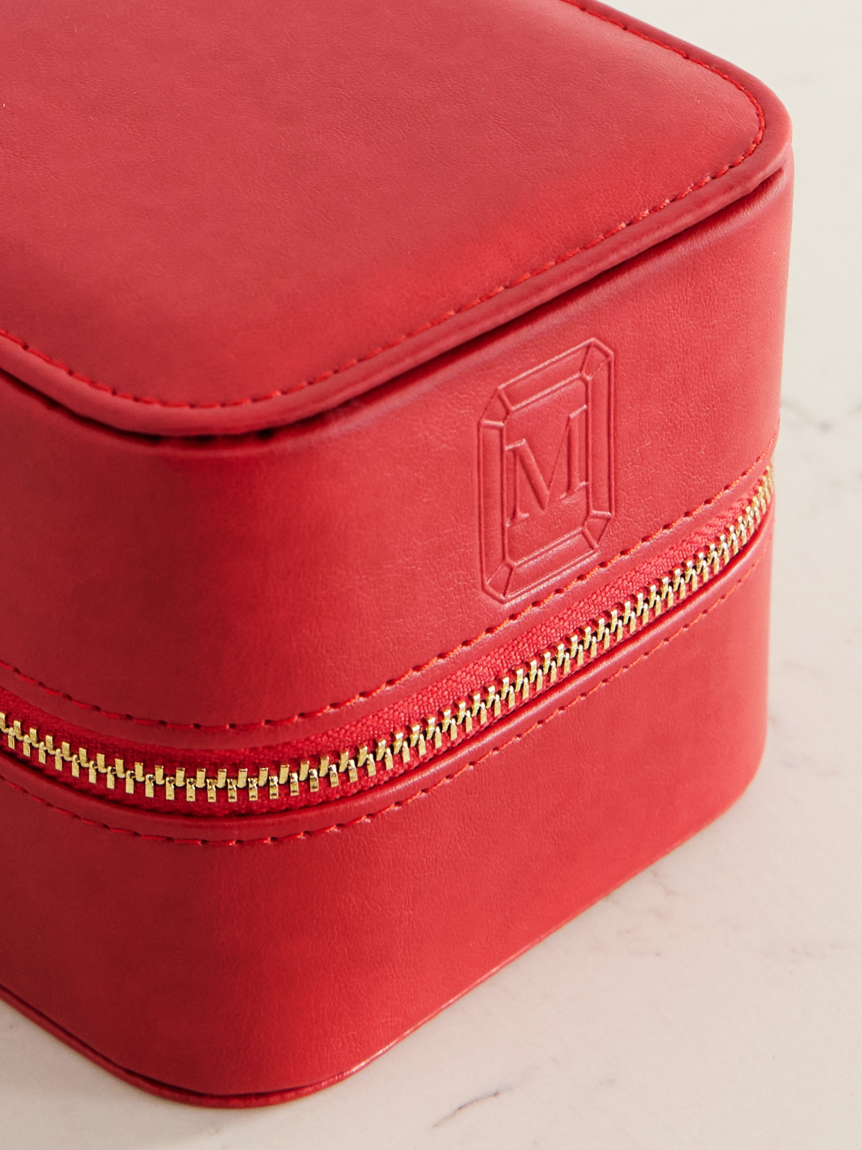 Vegan Leather Jewelry Case - 4