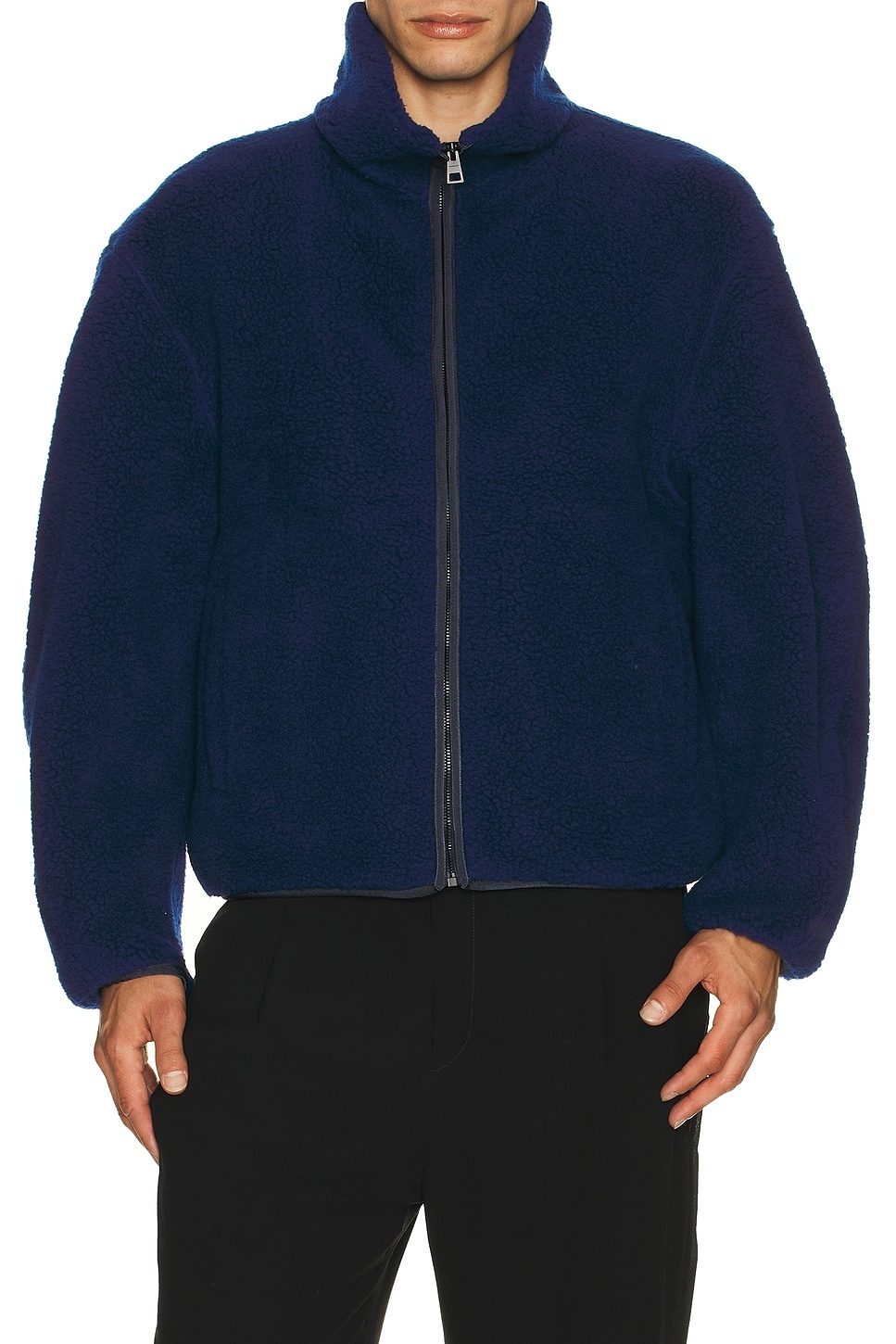 Couture Fleece Blouson Puffer - 4