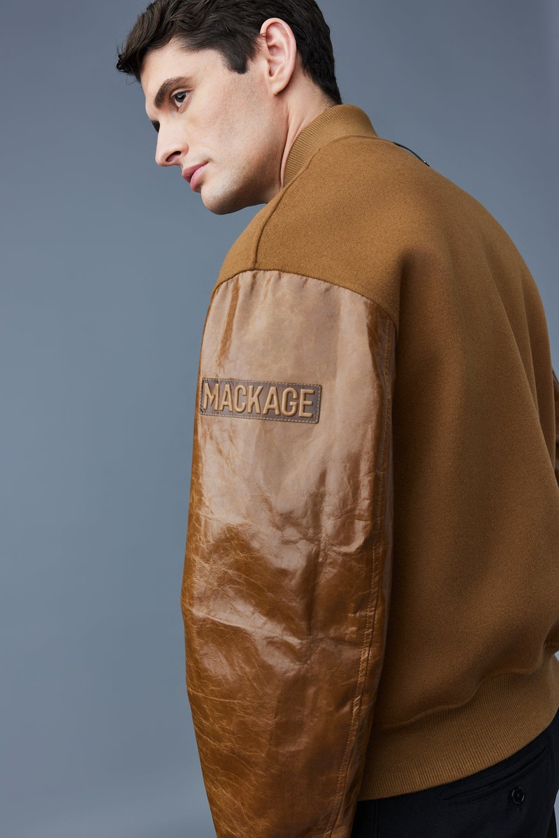 GEE Double face wool bomber jacket 5