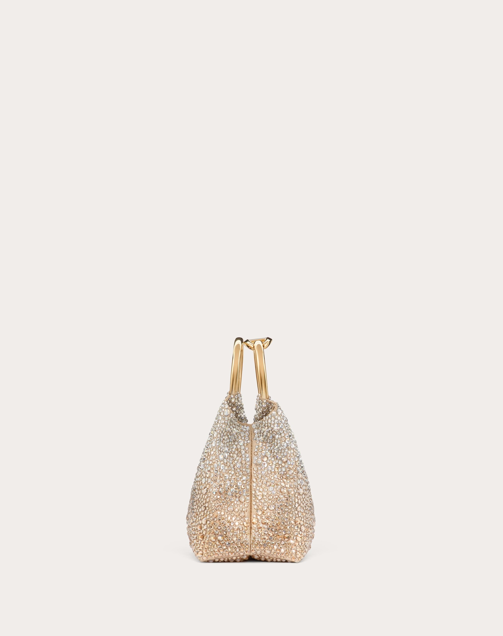 VALENTINO GARAVANI CARRY SECRETS SMALL EMBROIDERED BUCKET BAG - 4