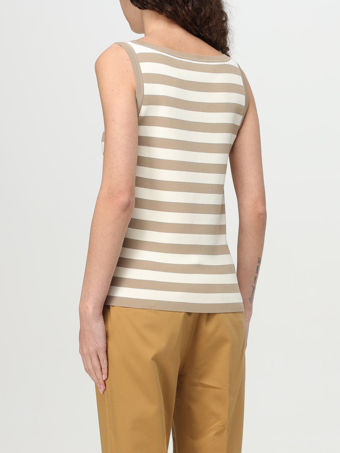 Max Mara Pentola top with logo - 3