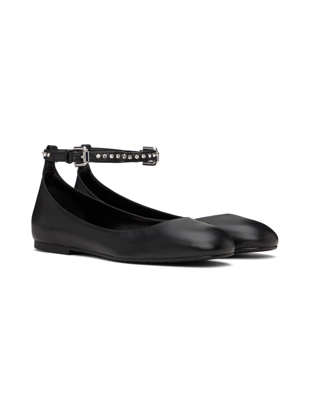 Black Lynette Ballerina Flats - 4