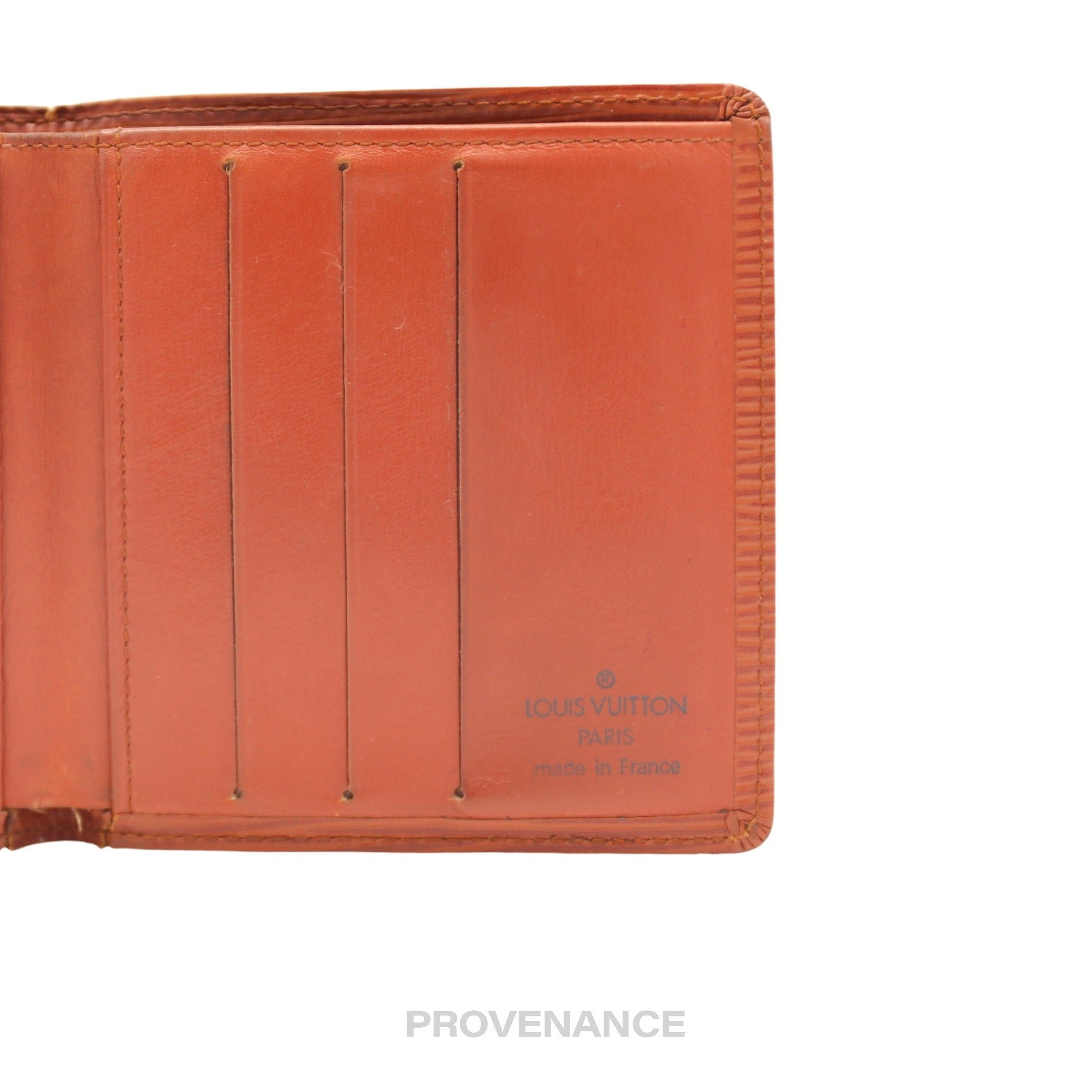 Louis Vuitton 6CC Bifold Wallet - Fawn Epi Leather - 8