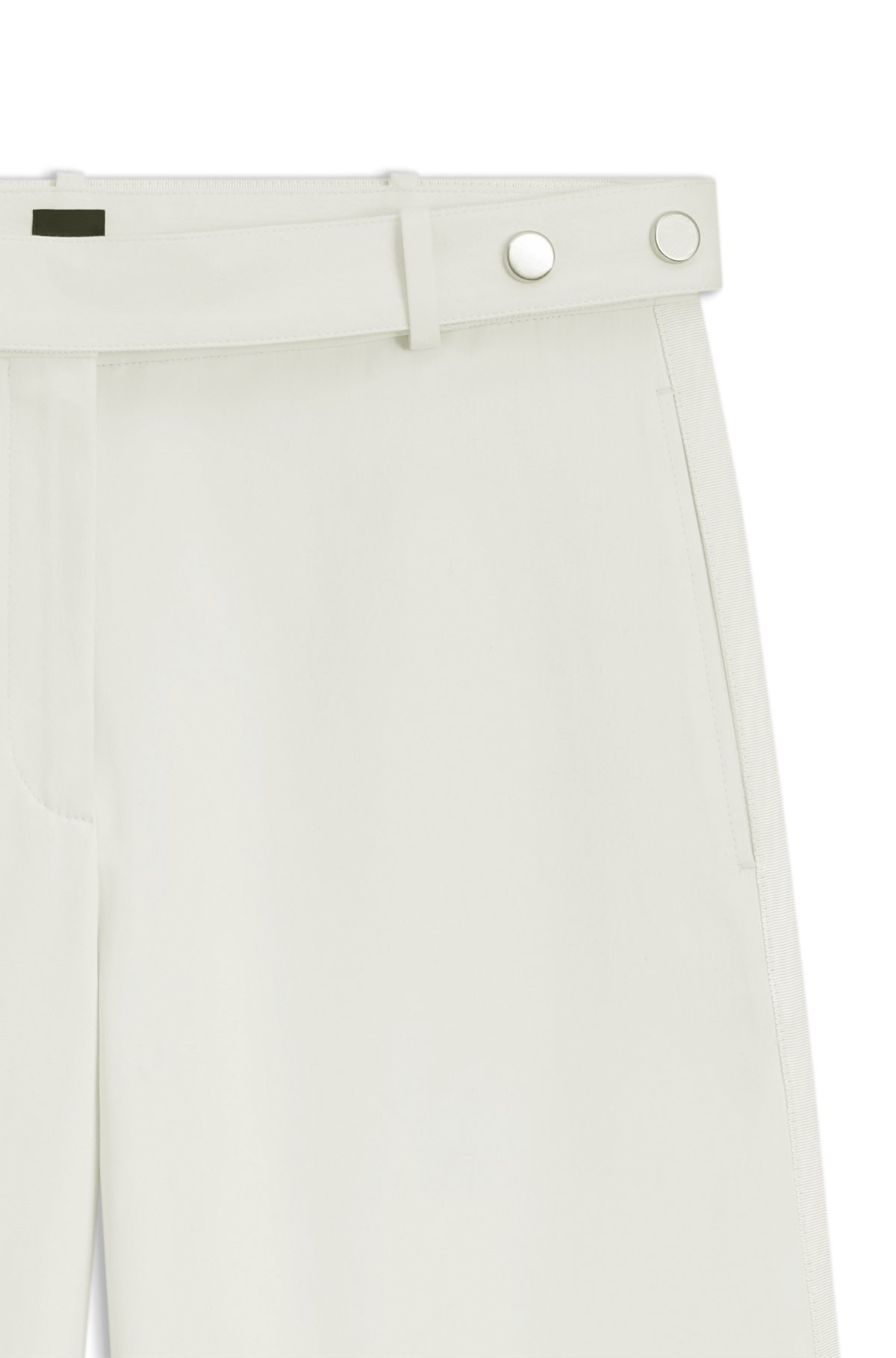 RELAXED-FIT TROUSERS IN COTTON CANVAS - 6
