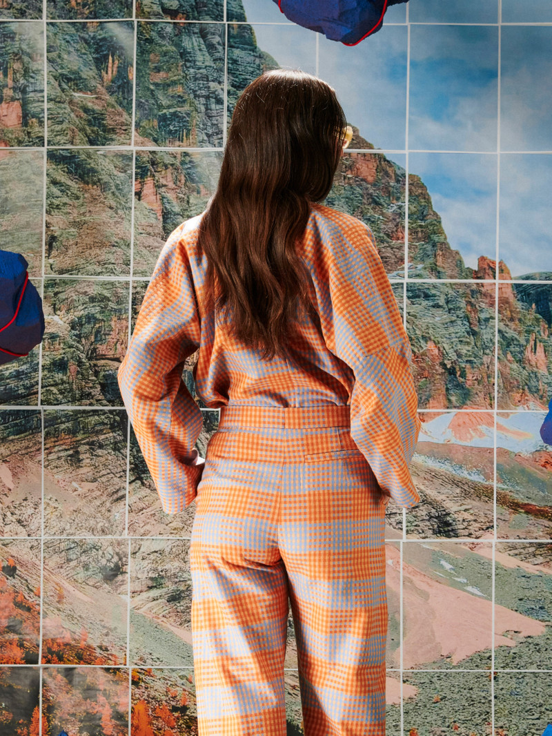 BANANA BLOUSE - ZUZU CHECKS 5