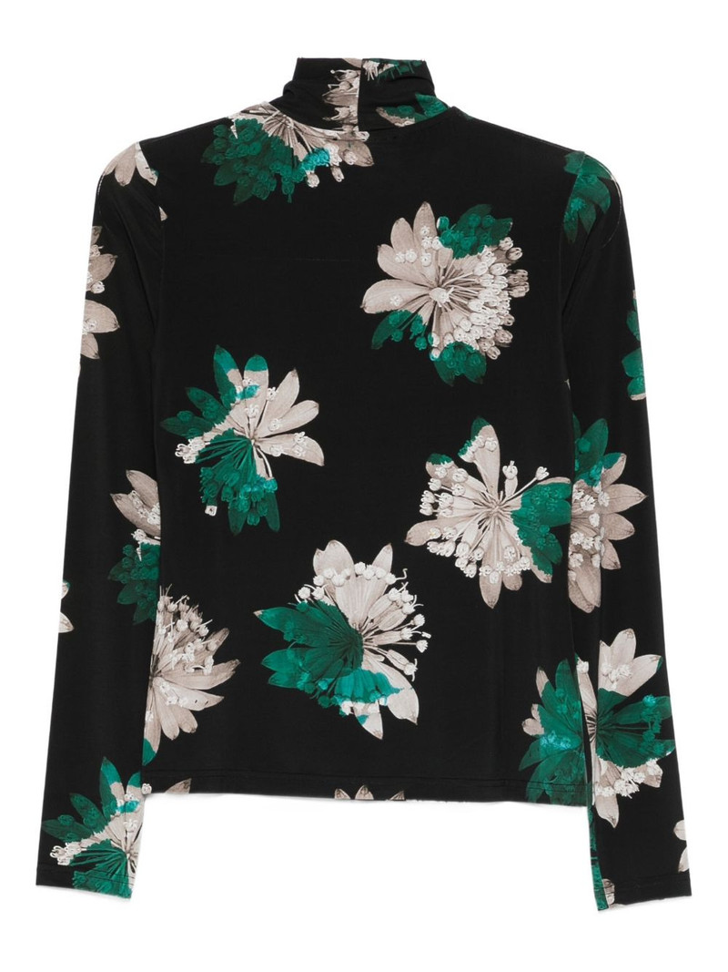 christian wijnants Tugal floral top outlook