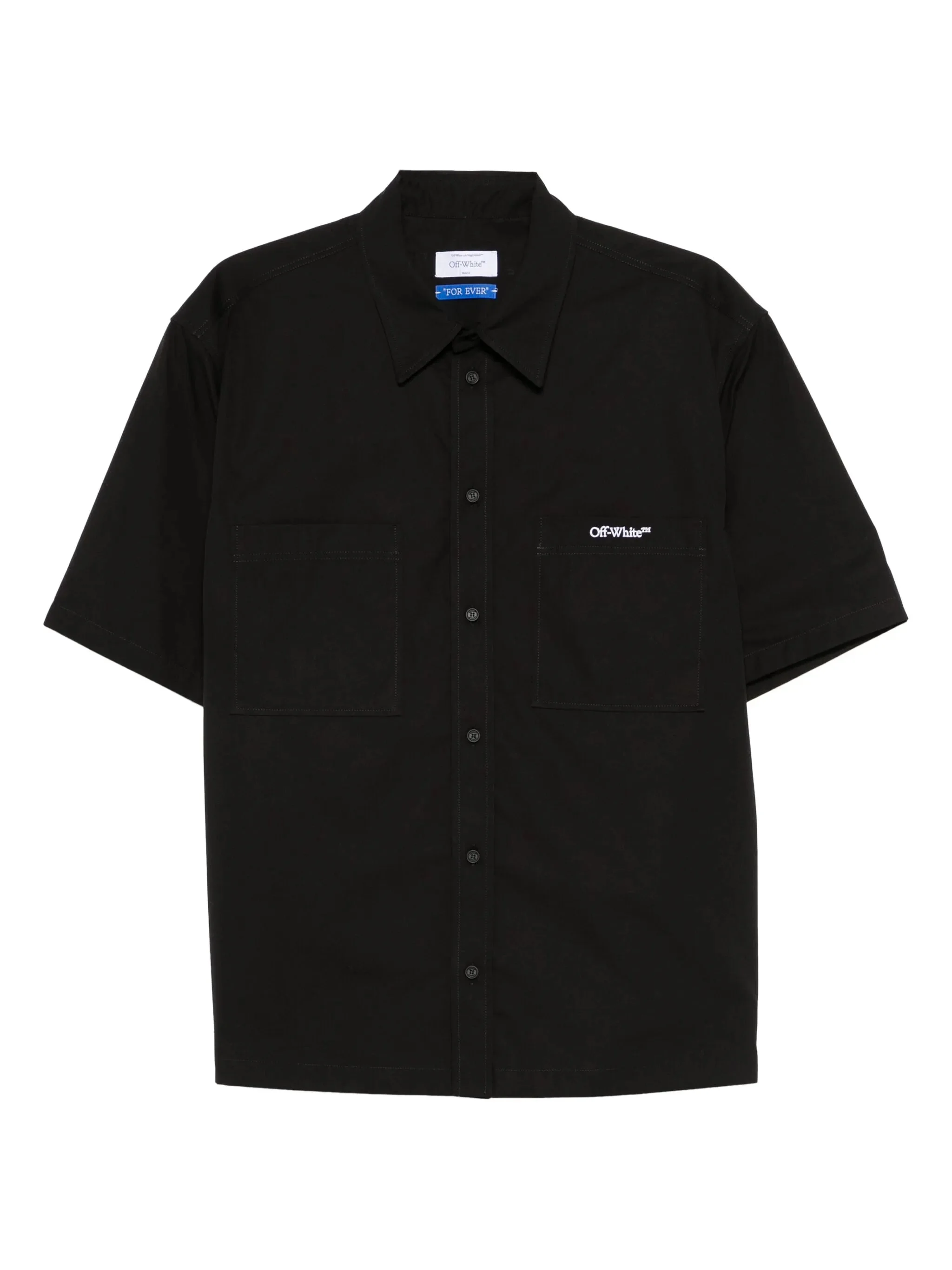 Off-white Logo-embroidered Shirt - 1