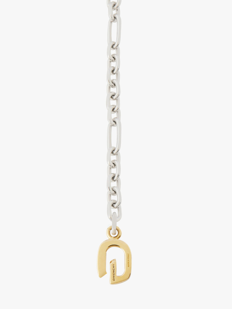 G LINK NECKLACE IN METAL 5