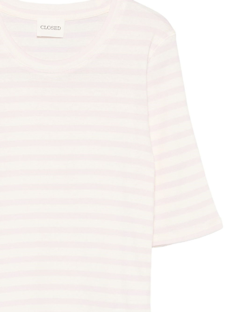 CLOSED Striped cotton blend sweater outlook