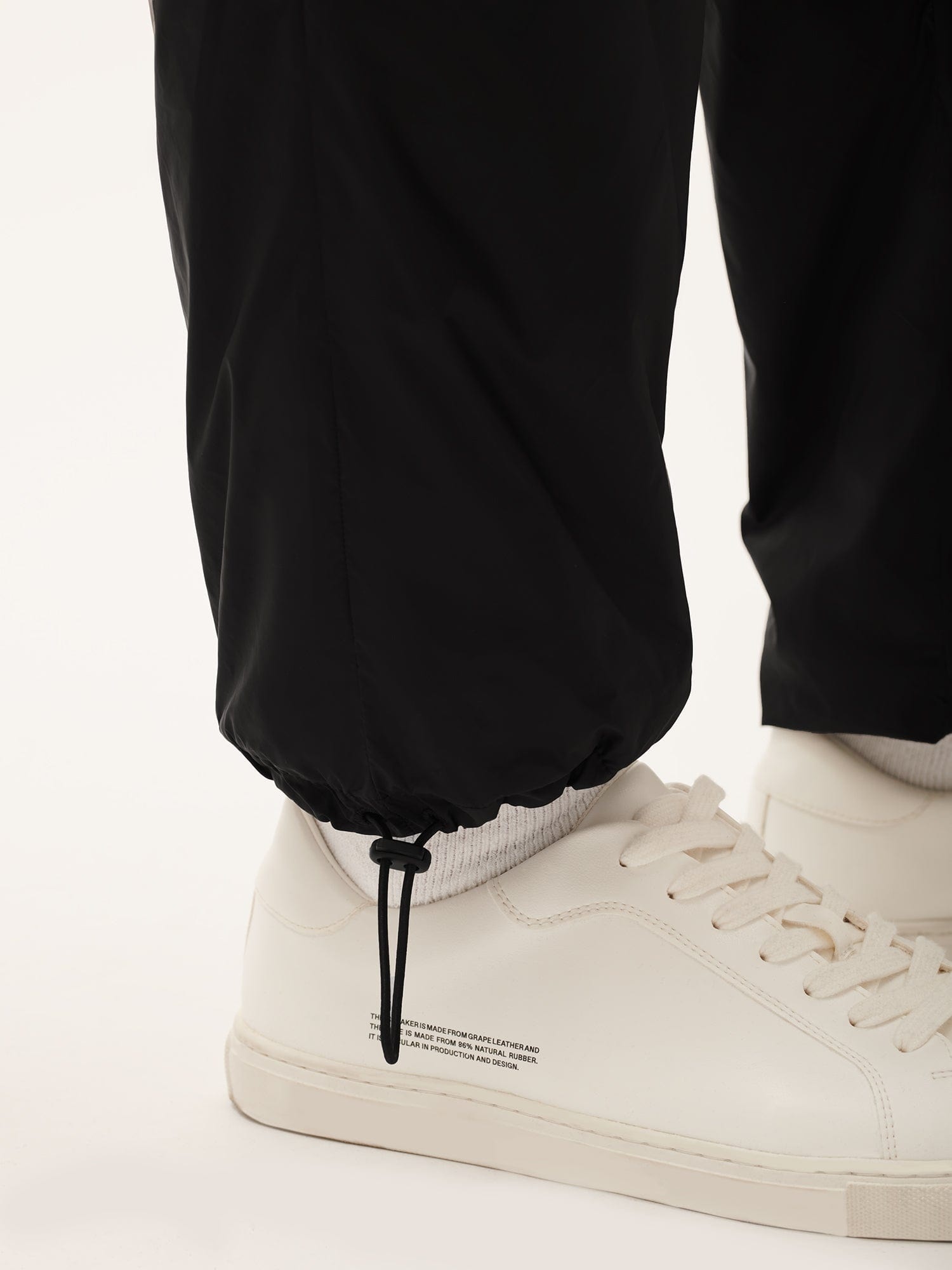 Mens DNA Recycled Nylon Track Pants - Black - 5