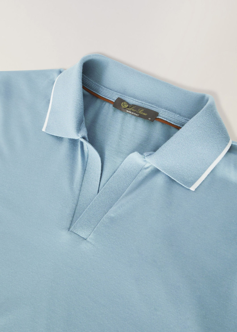 Buttonless Polo Shirt 7