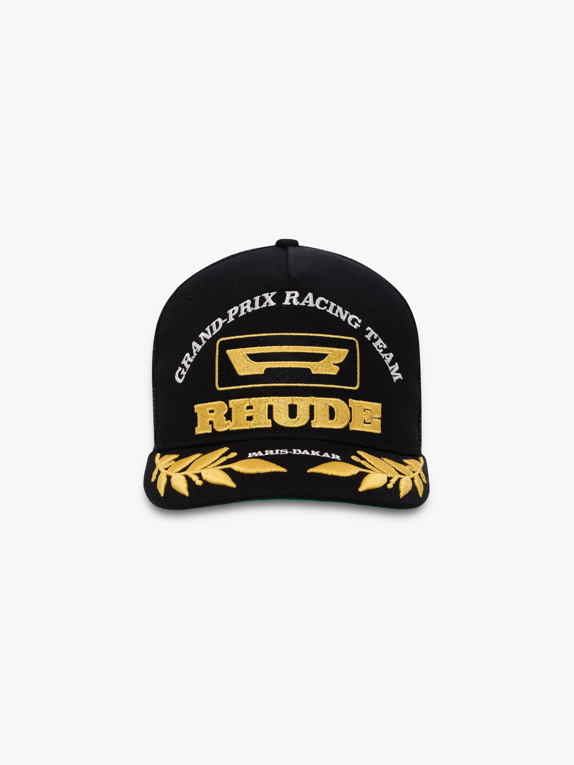 rhude racing panel trucker hat - 1