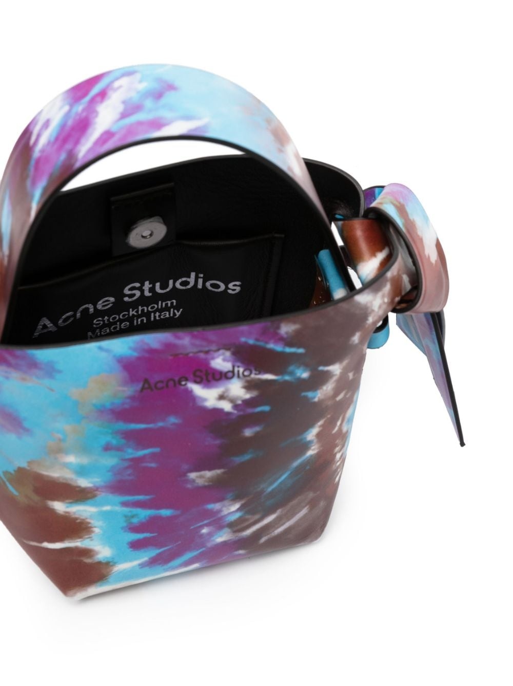 tie-dye knotted tote bag - 5