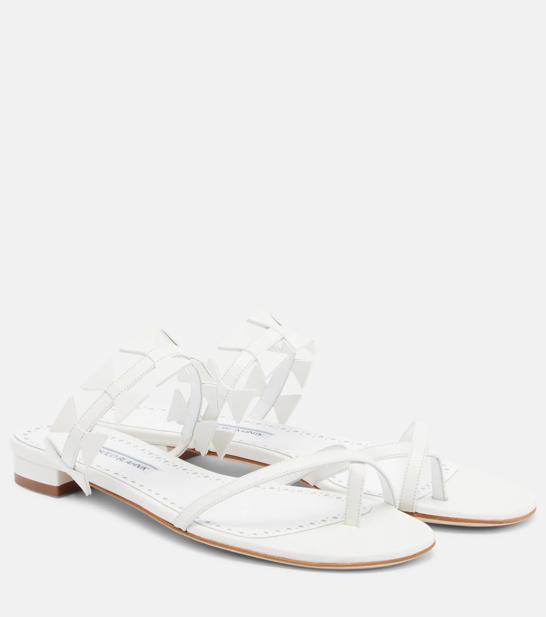 Maura leather thong sandals - 1