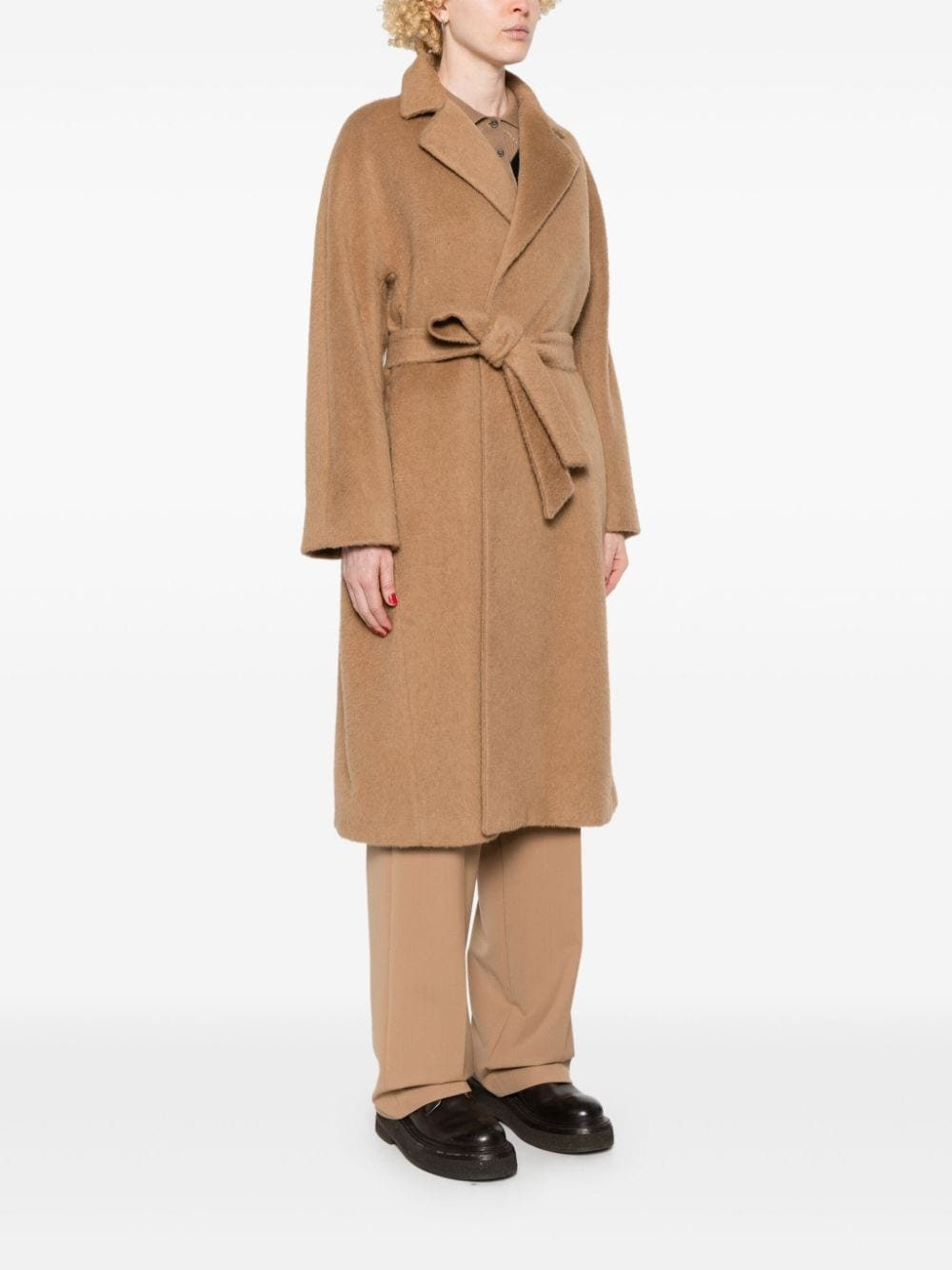 belted coat - 3