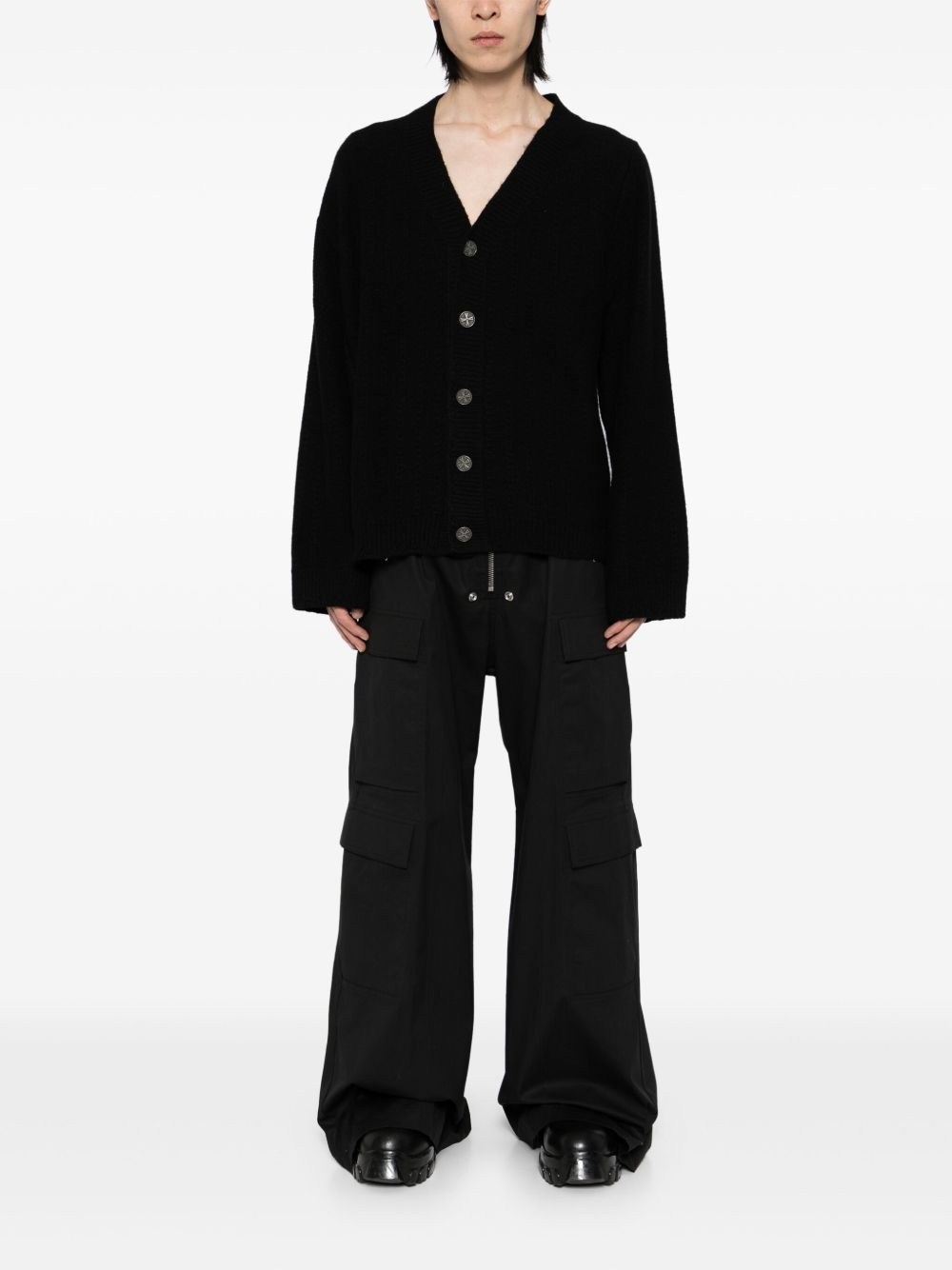 V-neck cardigan - 2