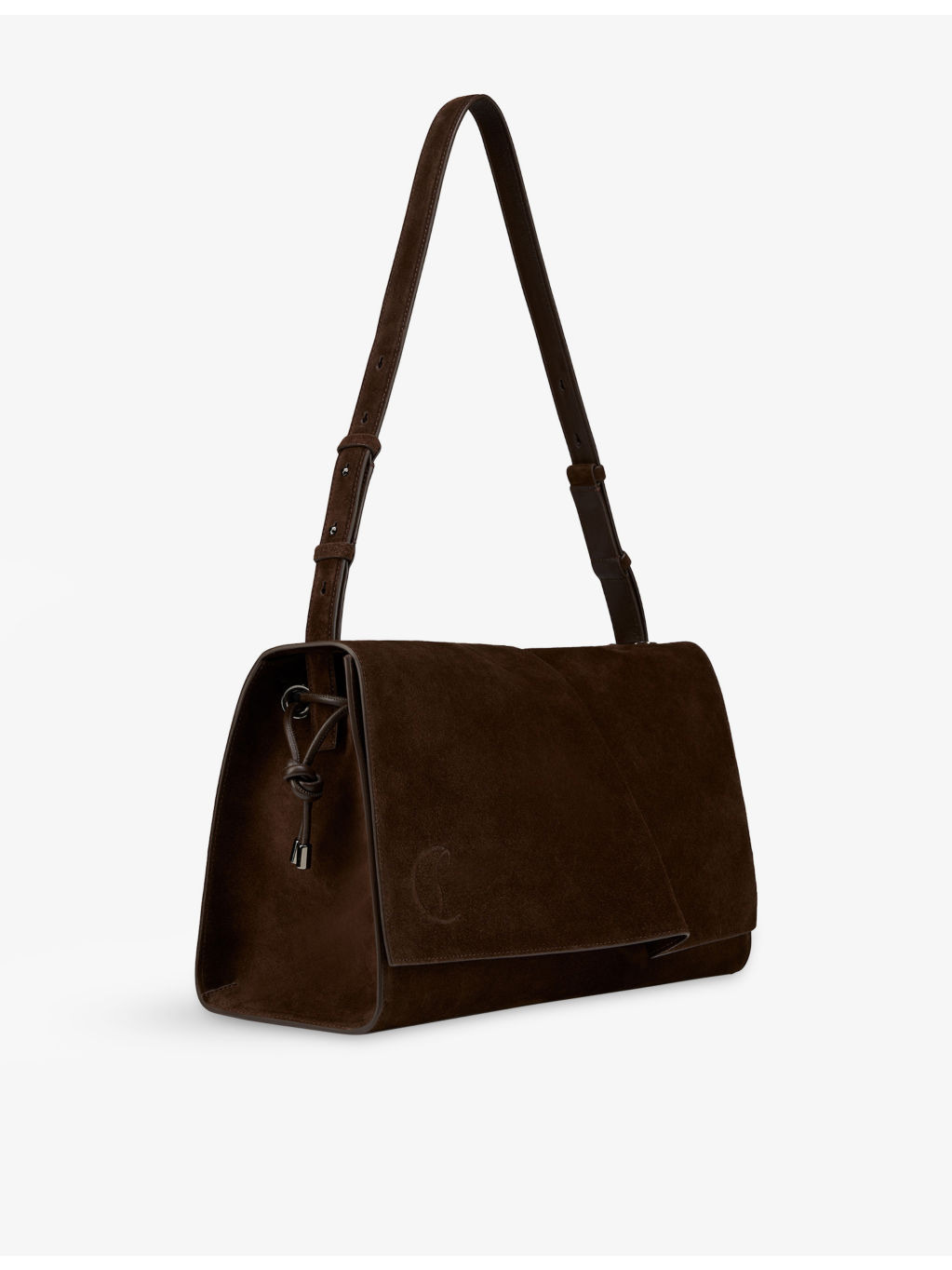 Baggy Large Leather Shoulder Bag - 4