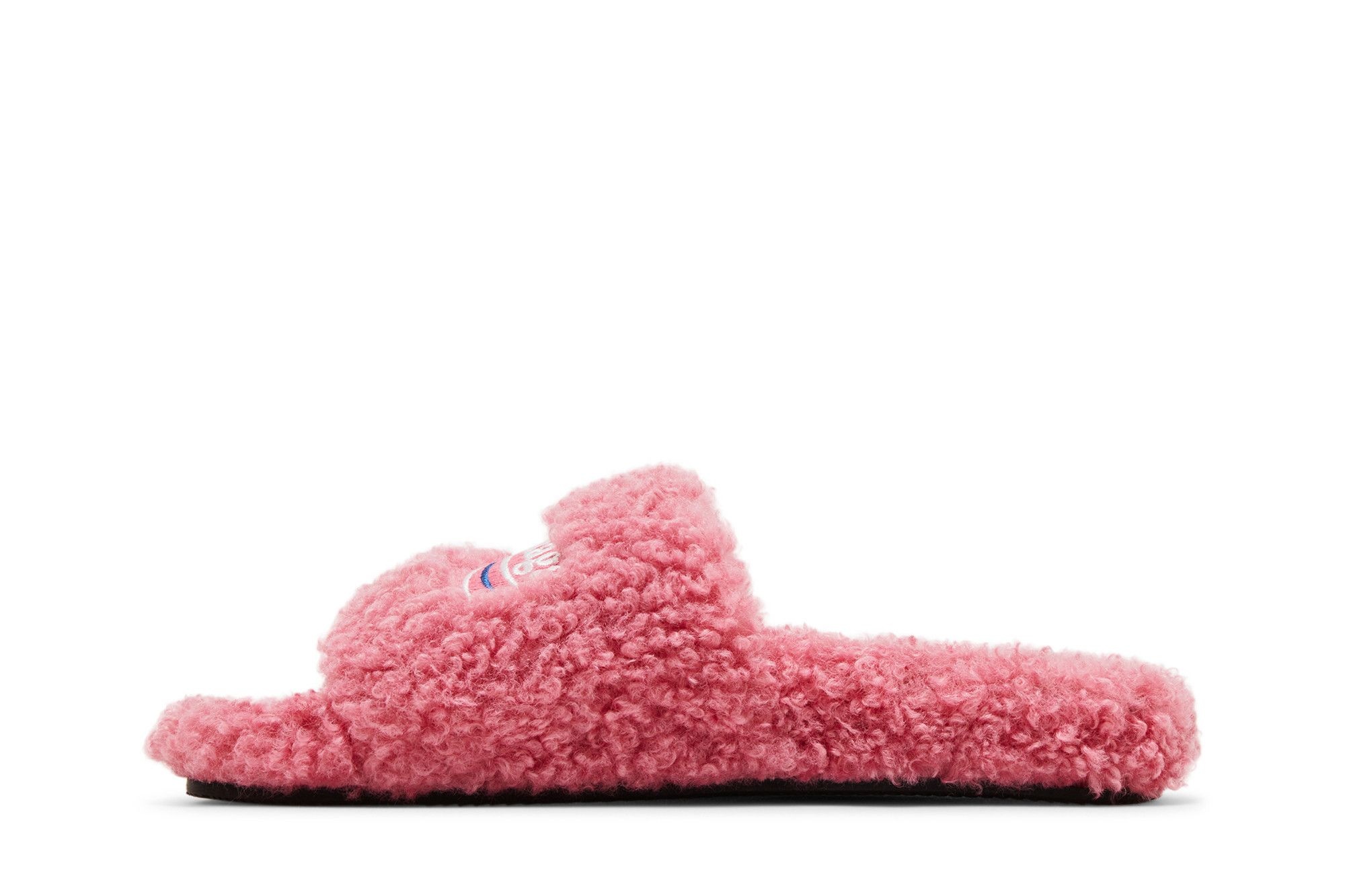 Balenciaga Wmns Furry Slides 'Sweet Pink' - 3